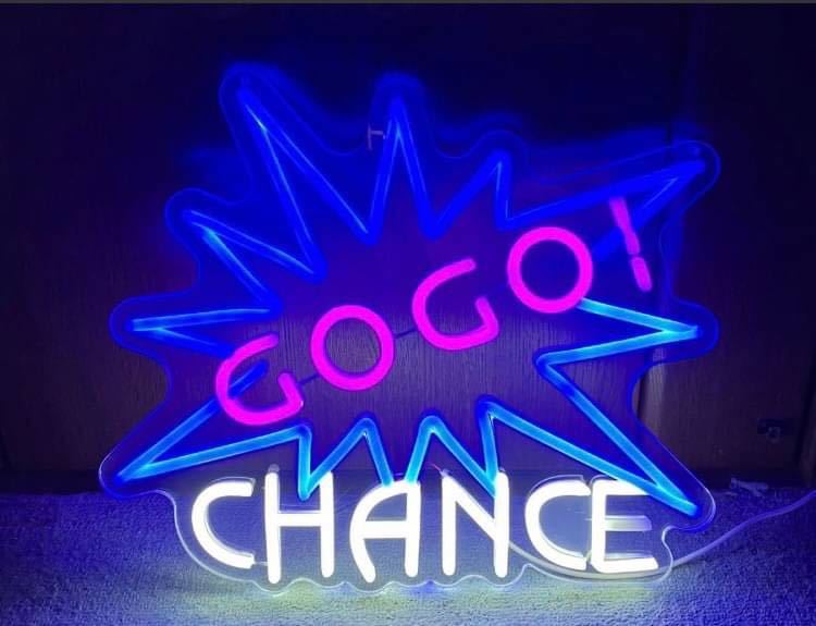 新品未使用 ジャグラー ネオンサイン ネオン GOGOランプ 非売品 実機