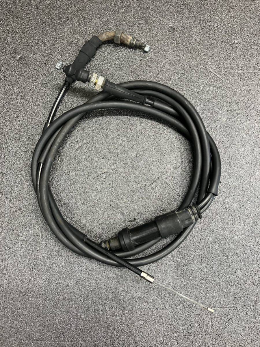 356】 実動 AF35 ライブDio ZX アクセルワイヤー 純正 スロットル