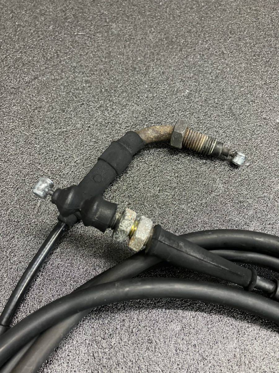 356】 実動 AF35 ライブDio ZX アクセルワイヤー 純正 スロットル