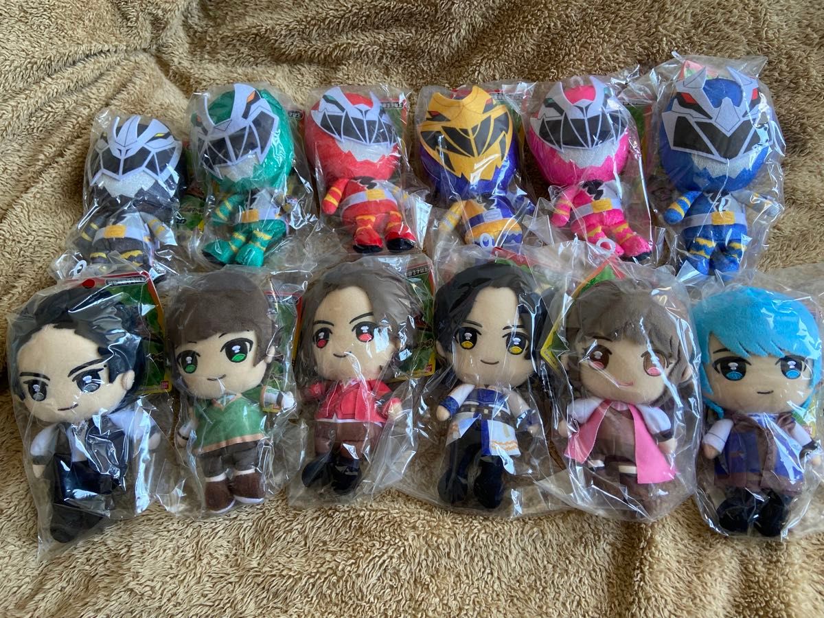 戦隊ヒーローぬいぐるみシリーズ 騎士竜戦隊リュウソウジャー 12体