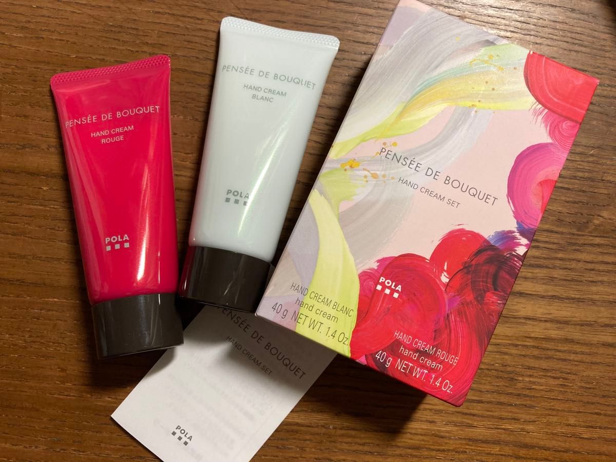 POLA ポーラ パンセドブーケ ハンドクリーム ローズ＆ナルシス セット