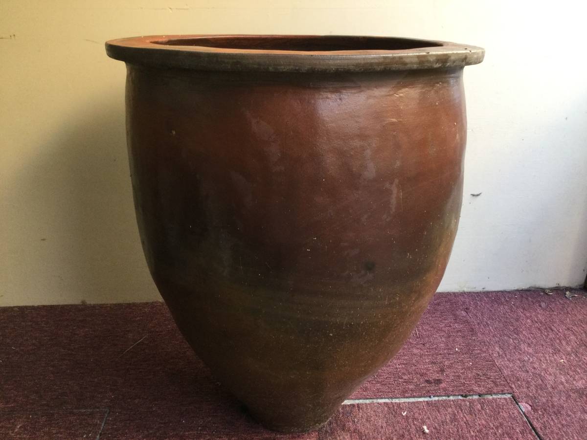 特大の壺 高さ38センチ 特大の壺 高さ38センチ 特大の