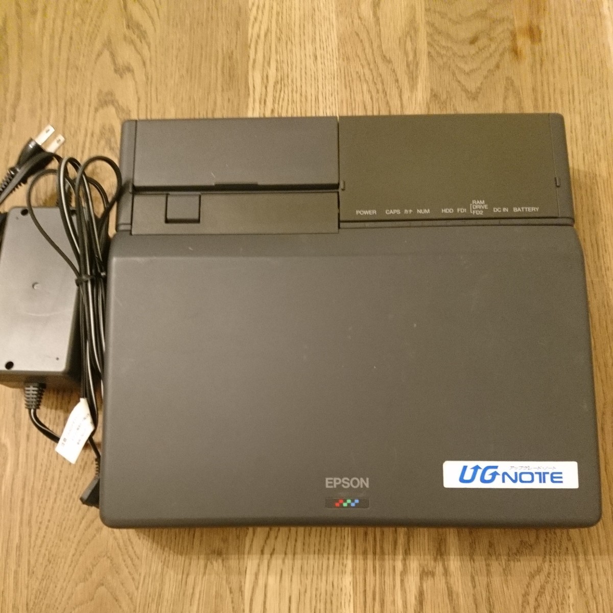 EPSON PC-486 NOTE AS 本体 社外ACアダプター付きジャンク Yahoo