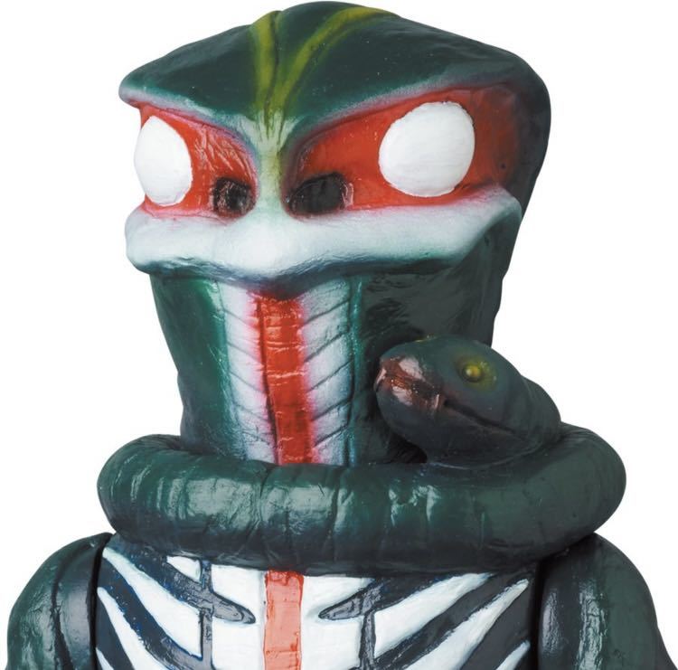 メディコム・トイ×東映レトロソフビ 海蛇男 仮面ライダーに登場