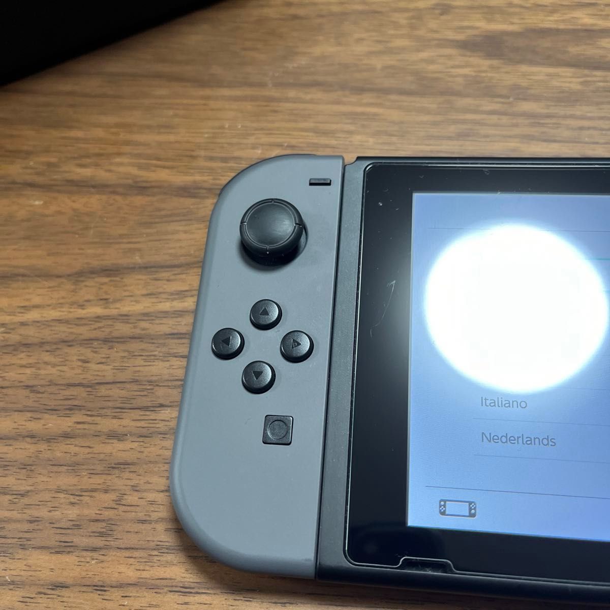 ニンテンドースイッチ 本体 グレー バッテリー強化版 マイクロSD32GB