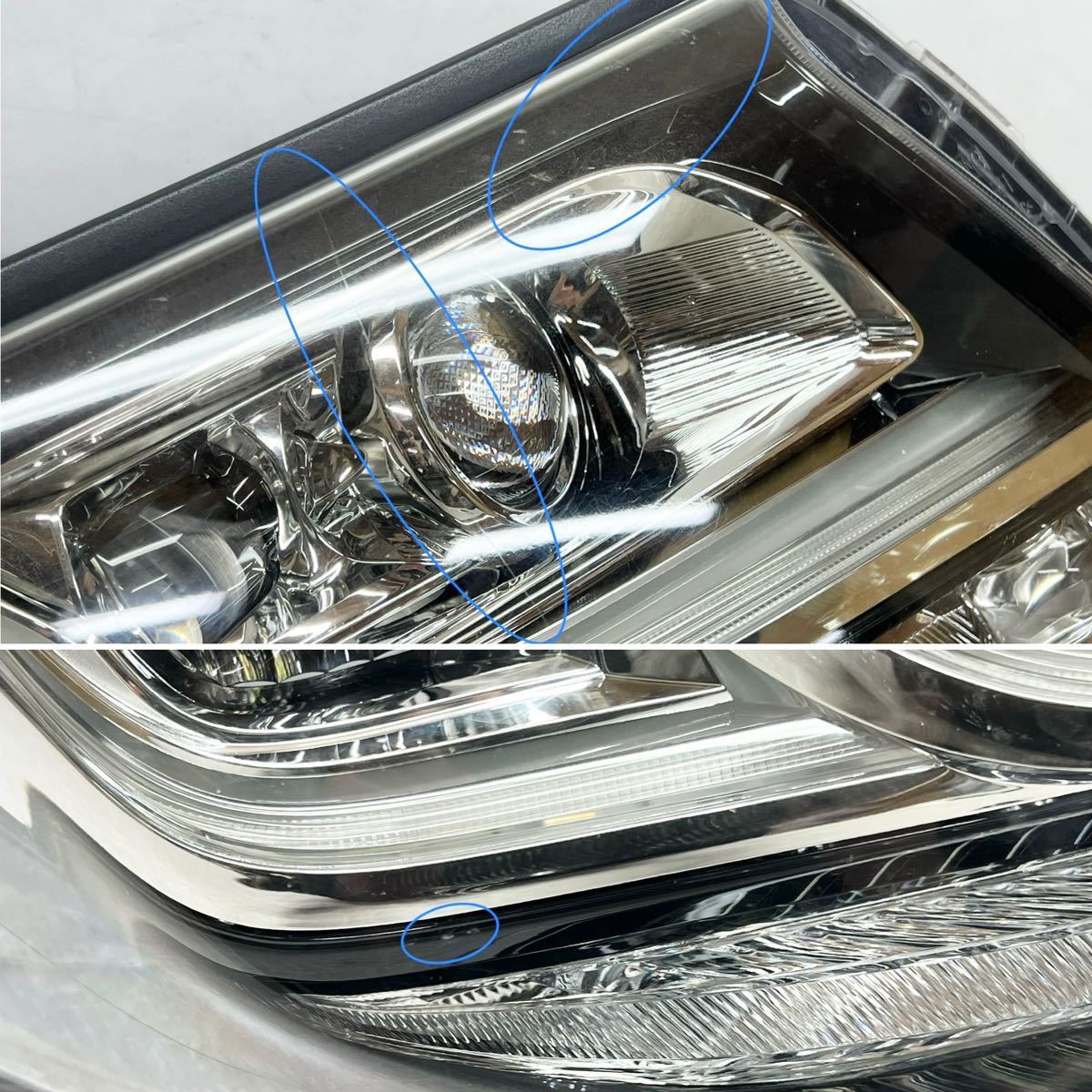 送料込 即決 アルファード 30系 前期 純正 右 ヘッドライト ランプ