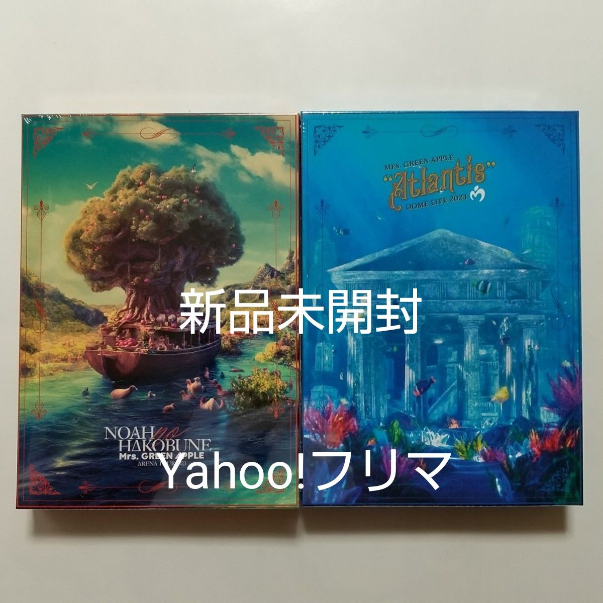 新品未開封 Mrs GREEN APPLE NOAH no HAKOBUNE ＆ Atlantis DVD 2種