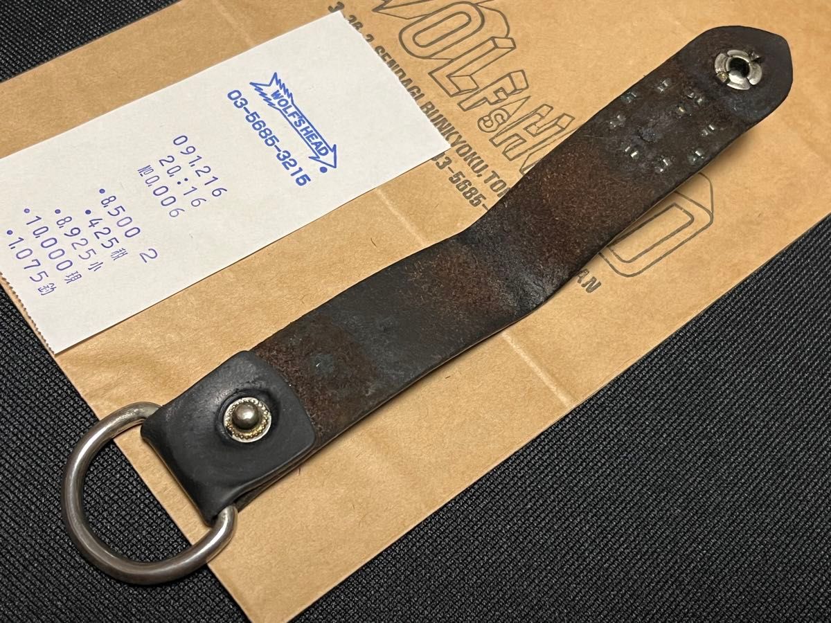 WOLF'S HEAD ウルフズヘッド ベルトループ キーホルダー｜Yahoo!フリマ