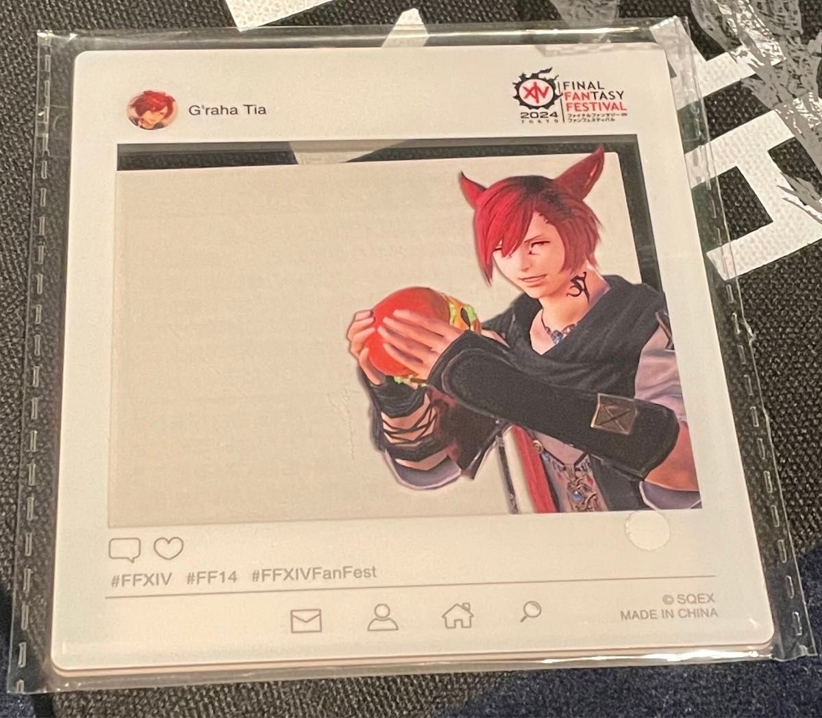 FF14◇ファンフェス 限定 SNS風アクリルカード 全10種 コンプ FF14