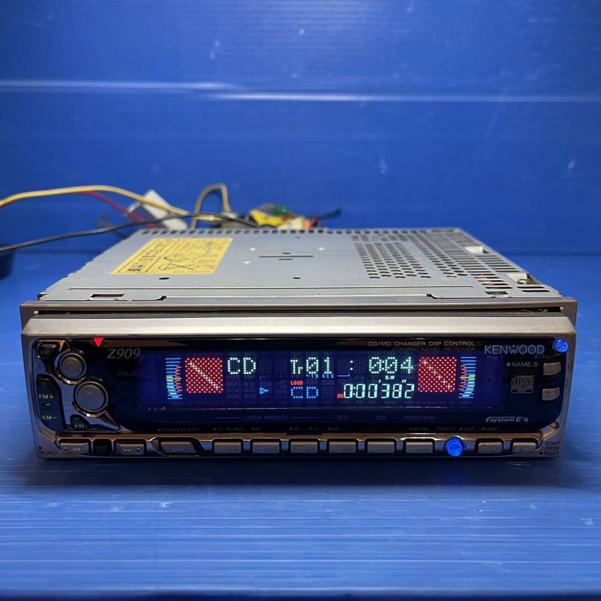 KENWOOD Kenwood 1DIN CD/MD deck Z909 car stereo : Real Yahoo