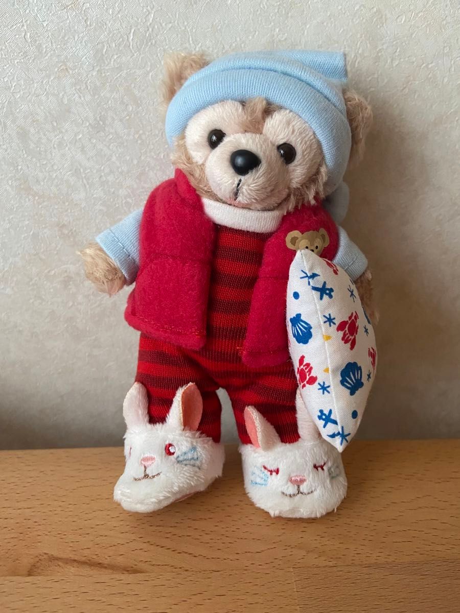 ダッフィー ぬいぐるみバッジ オープンマウス アンコールコレクション