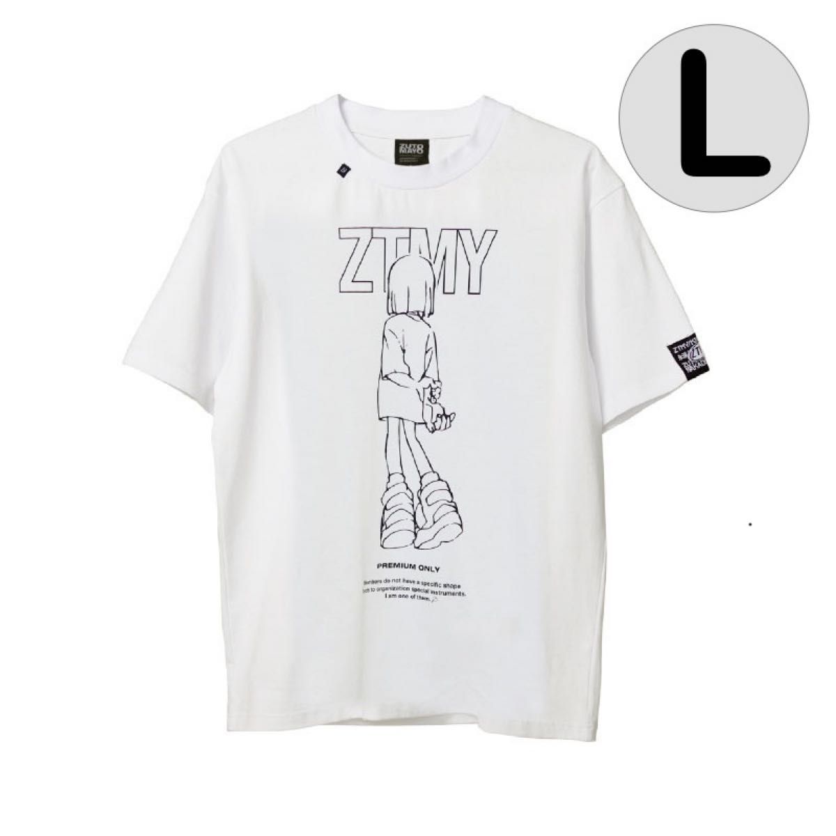 ずとまよ にらTシャツ Re ZUTOMAYO ホワイト Lサイズ ニラ ずっと
