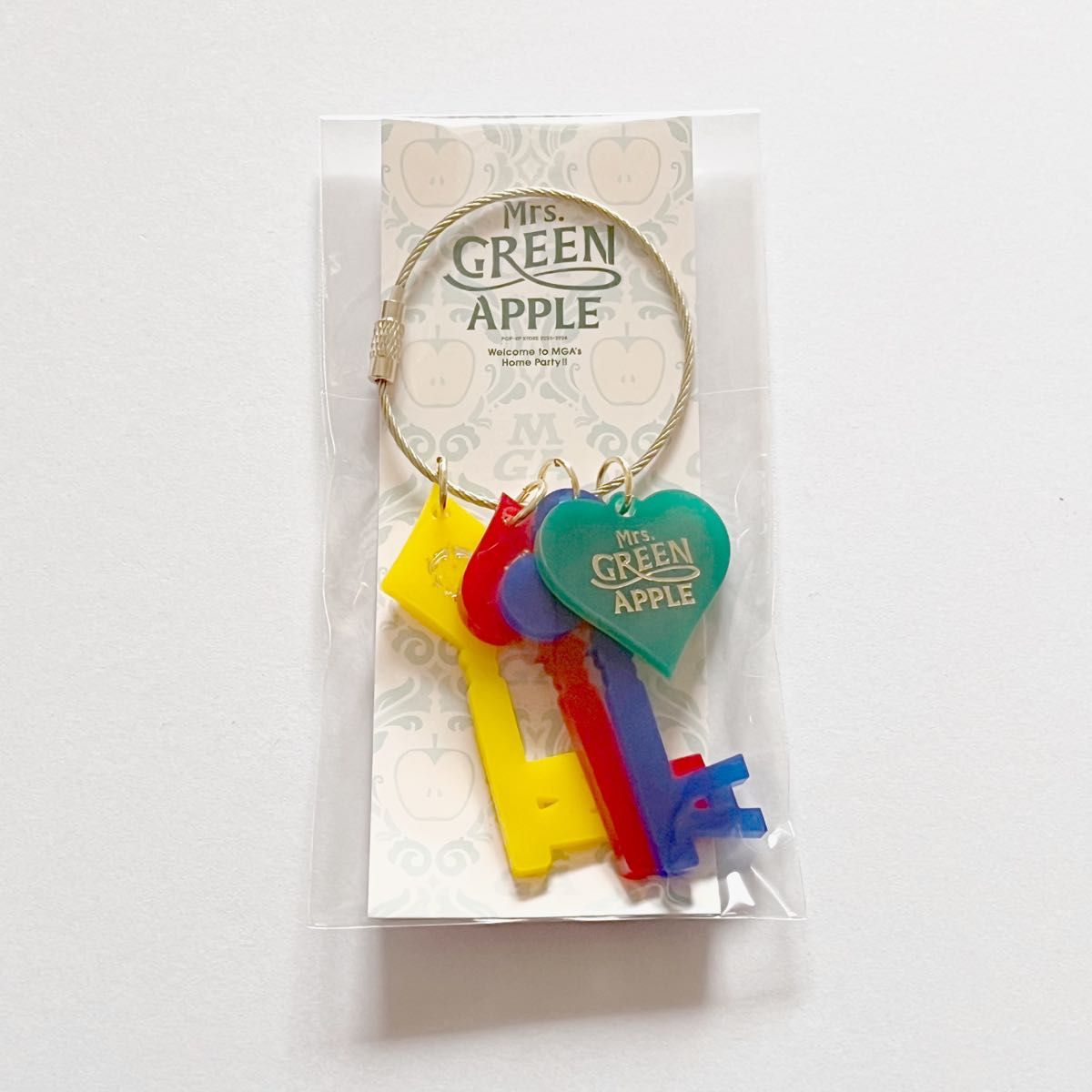 Mrs GREEN APPLE ミセスグリーンアップル キーチャームセット