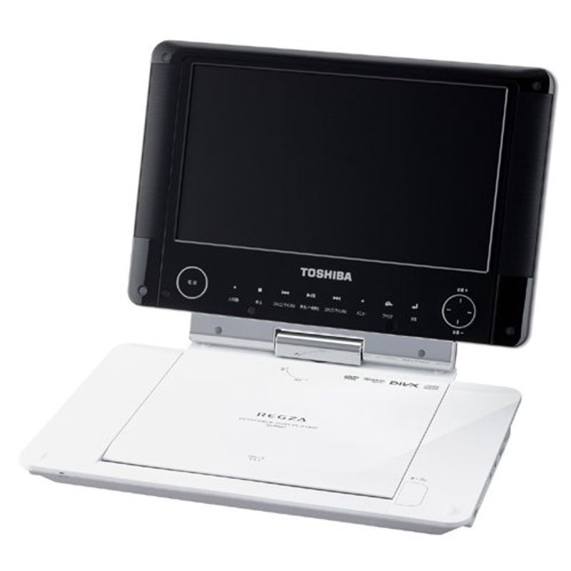 TOSHIBA REGZA フルセグチューナー内蔵 防水ポータブルDVD SD-P100WP