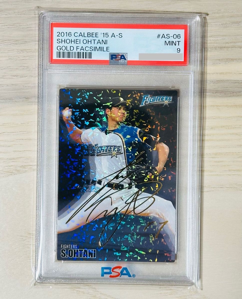 激レア】 2016 プロ野球チップス 大谷翔平 カルビー OHTANI 箔押し