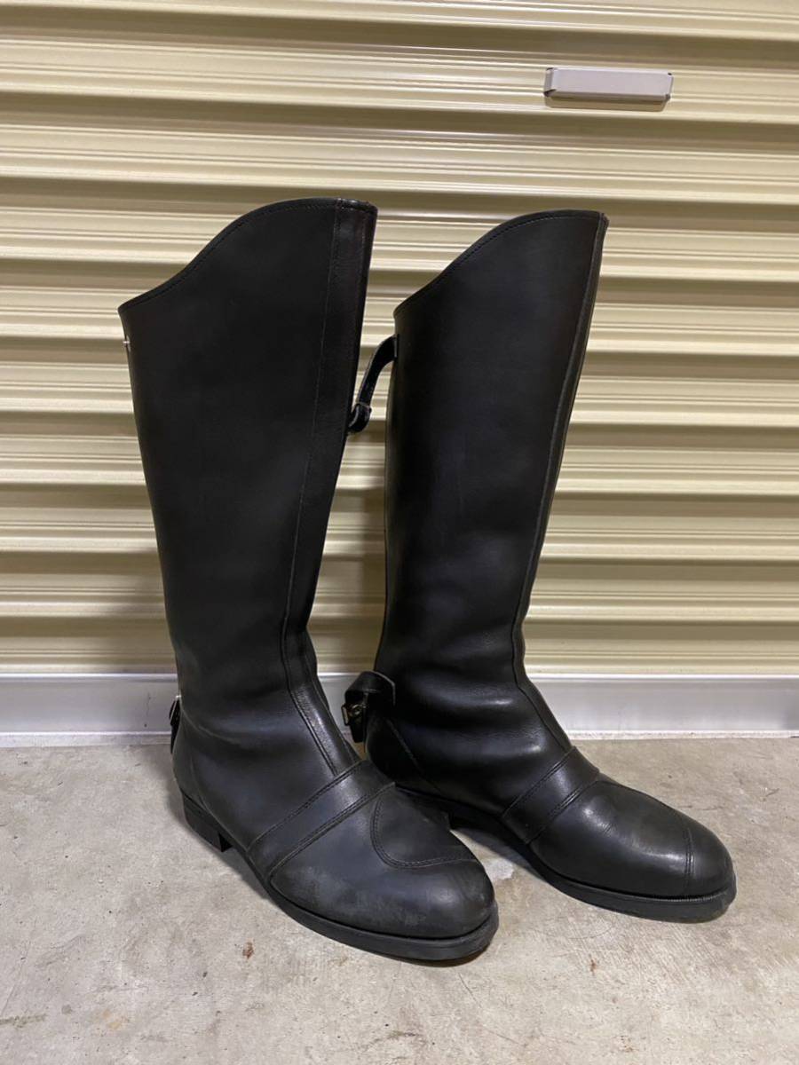 Yahoo!オークション - 1円スタート 黒 特注ブーツ 26cm 三協オート 特