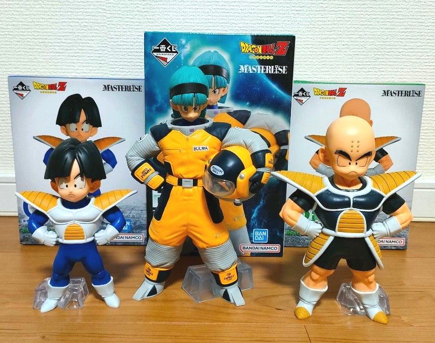 ドラゴンボール 一番くじ ブルマ クリリン 悟飯 3体セット｜Yahoo