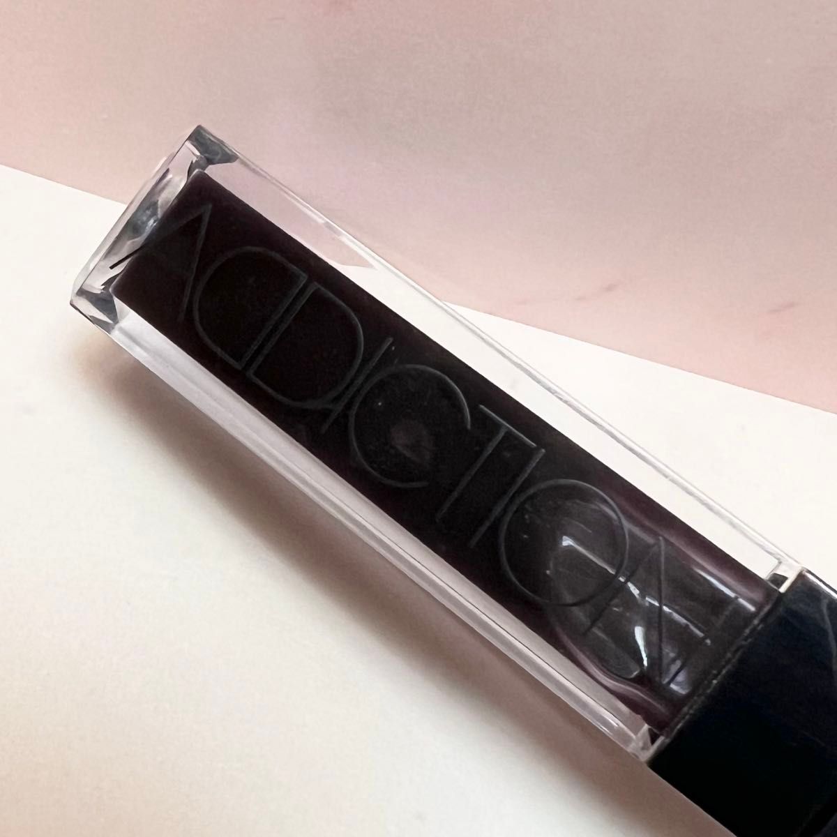 アディクション リップグロスピュア 003 ダークナイト 黒グロス 重ね