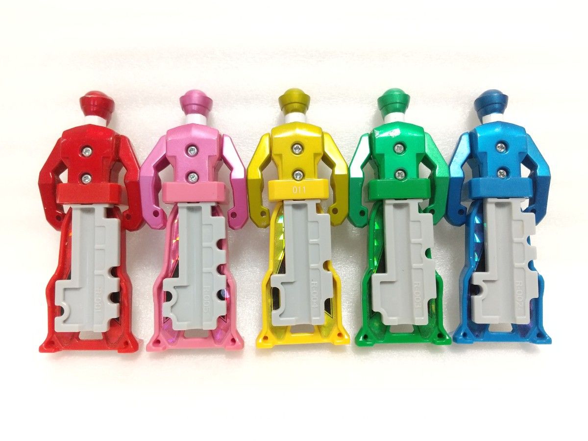 メタリックver ゴーカイジャーレンジャーキー5本セット 大いなる力