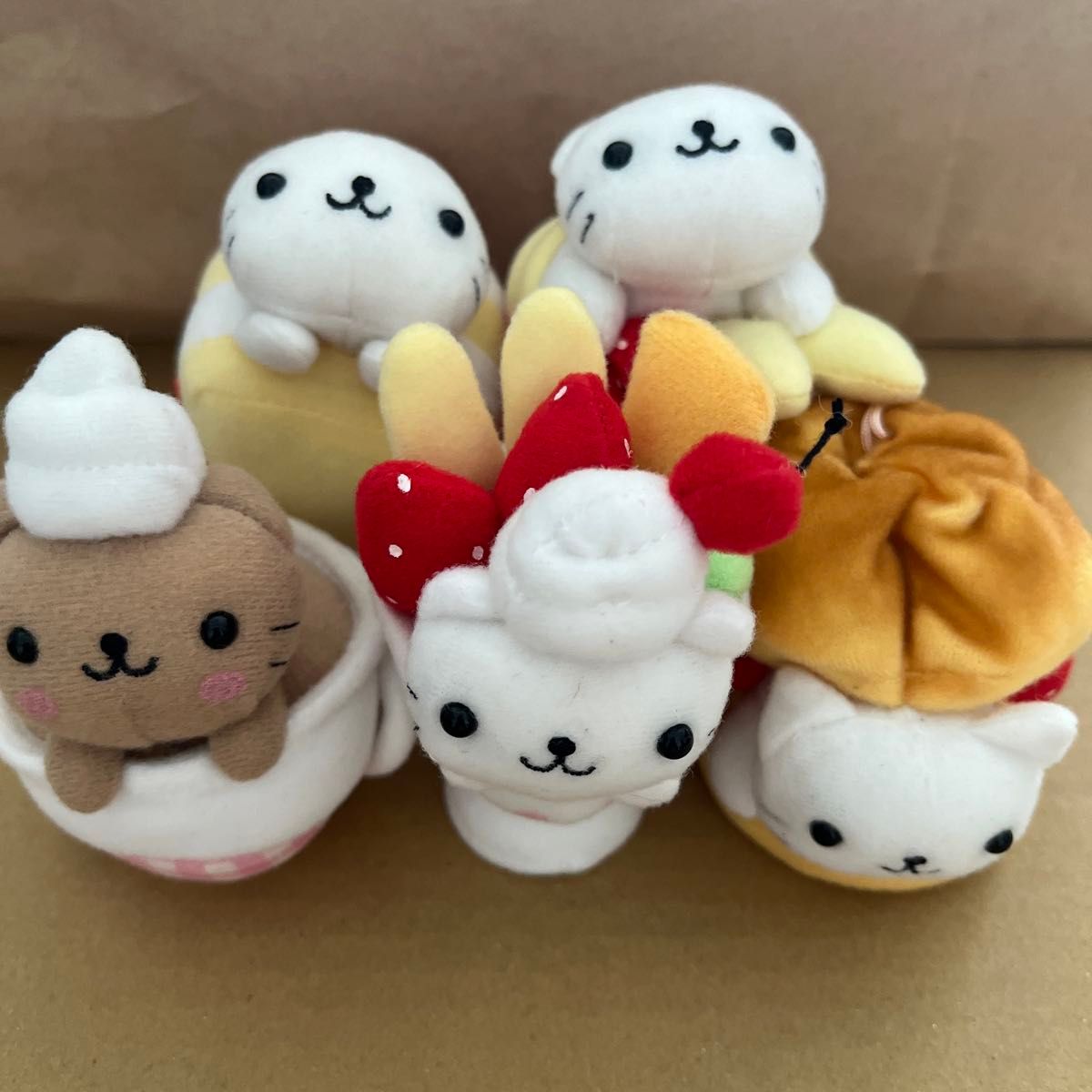 にゃんにゃんにゃんこ にゃんこカフェ ぬいぐるみ 5点セット