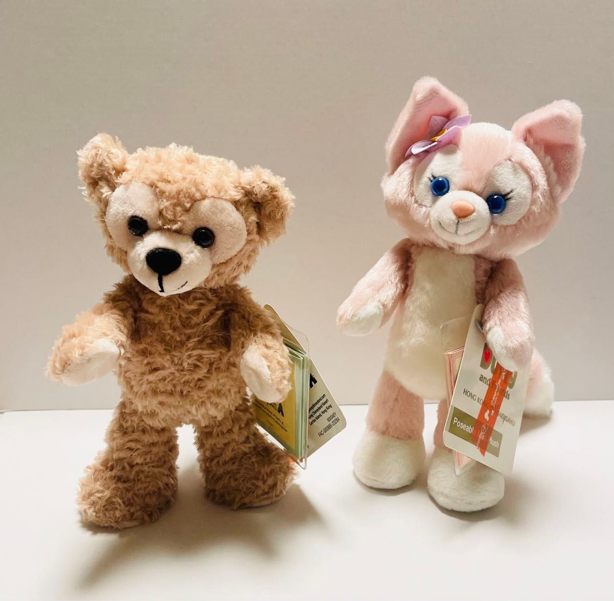 ダッフィー 実写 香港ディズニー 年パストレカ ダッフィーフレンズ