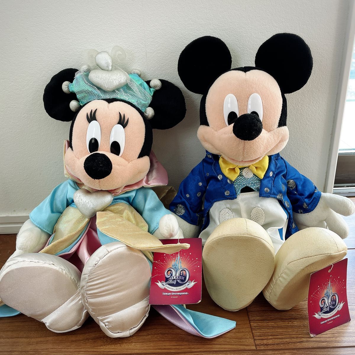 東京ディズニーランド ミッキーミニー 20周年ぬいぐるみ 人形｜Yahoo