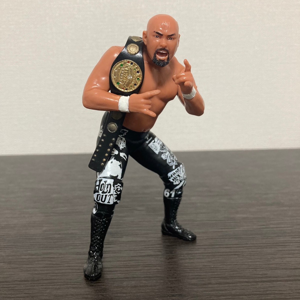 Yahoo!オークション - プロレス フィギュア 武藤敬司 IWGP ヘビー級チ
