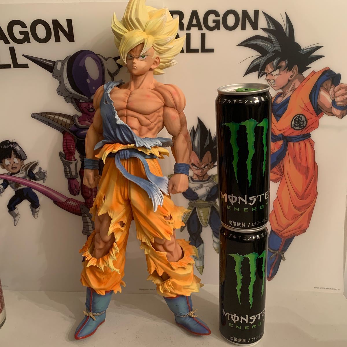 ドラゴンボール 超サイヤ人 孫悟空 42cm 大型フィギュア 検)ガレージ