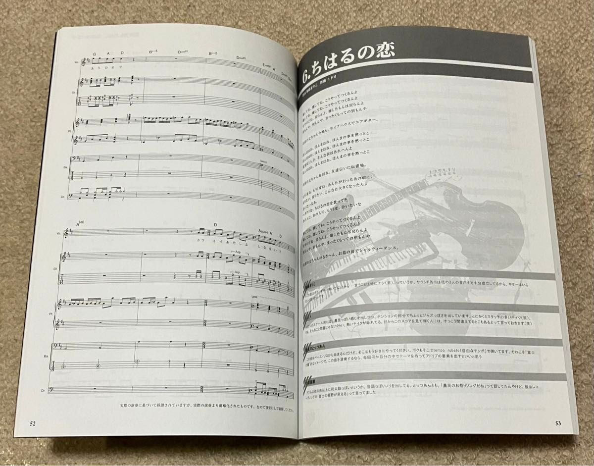 バンドスコア ミドリ あらためまして はじめまして ミドリです 後藤