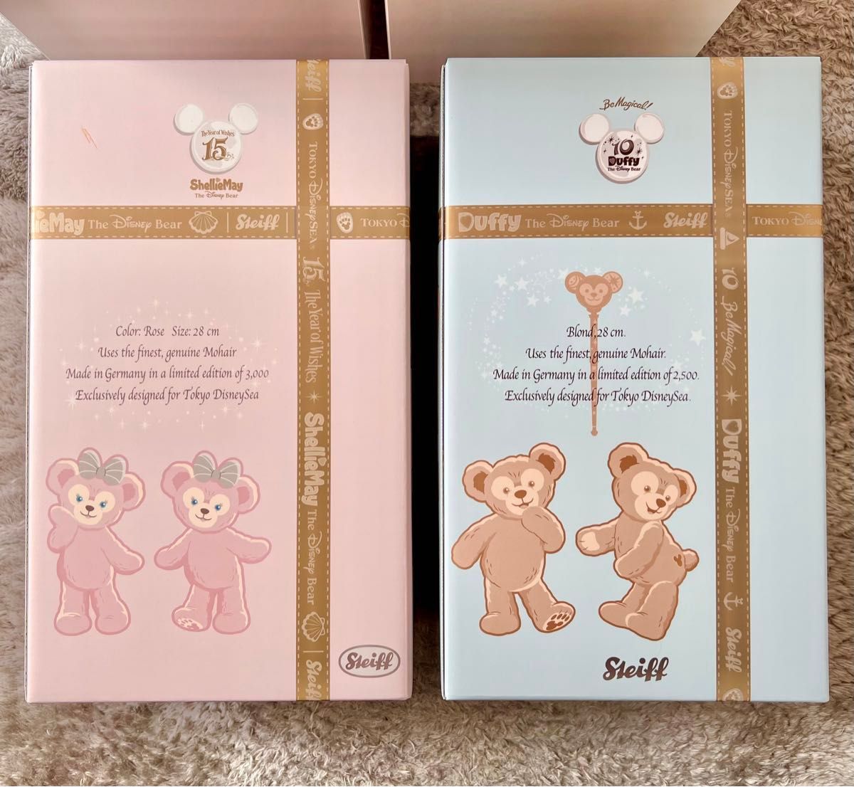 最終価格【即購入OK】シュタイフ社製 アニバーサリー ダッフィー