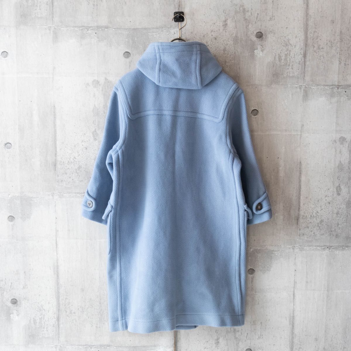 Moorbrook】ムーアブルック ダッフルコート ヘリンボーン 英国製生地