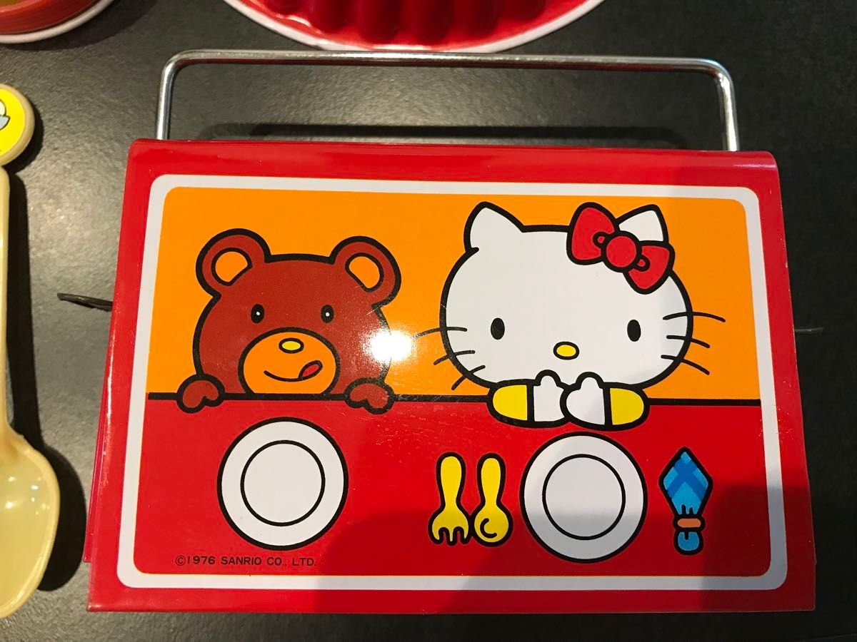 超レア 10点セット 昭和レトロ キティちゃん おままごとセット ハロー