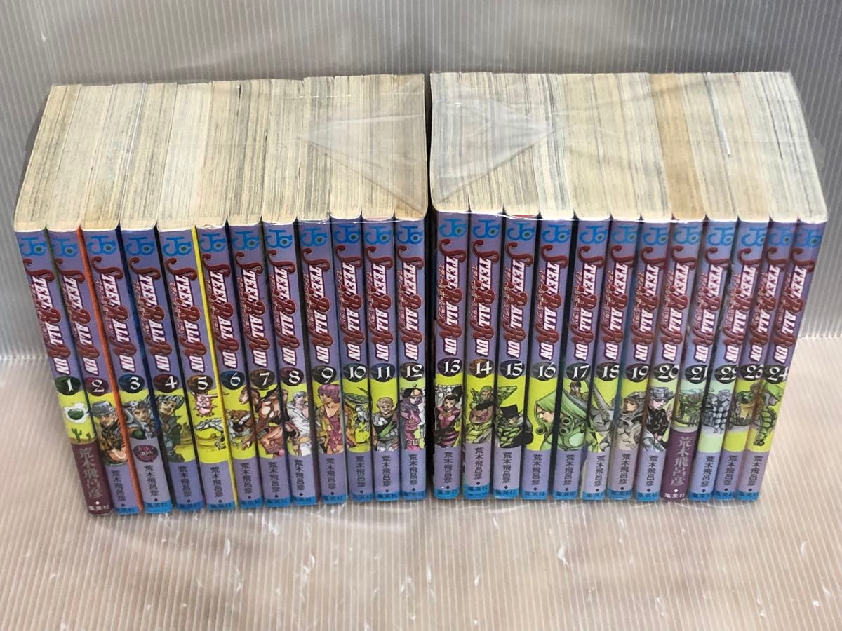 SBR39p】スティールボールラン ジョジョの奇妙な冒険第7部全24巻完結