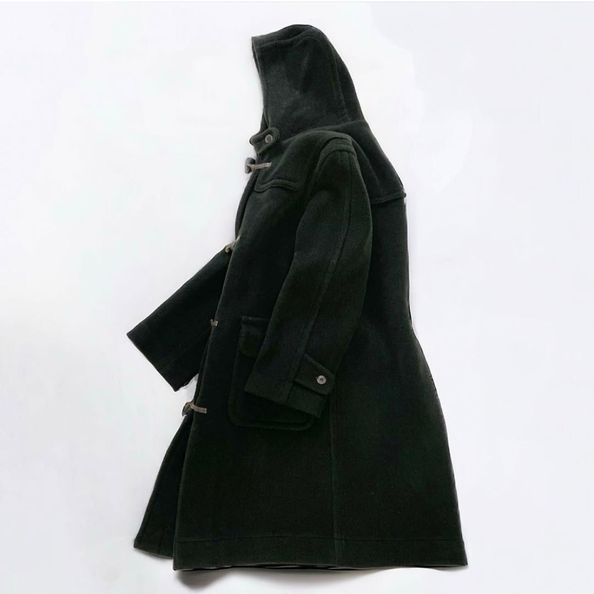 MONTGOMERYモンゴメリー ムーアブルック ヘリンボーンダッフルコート L