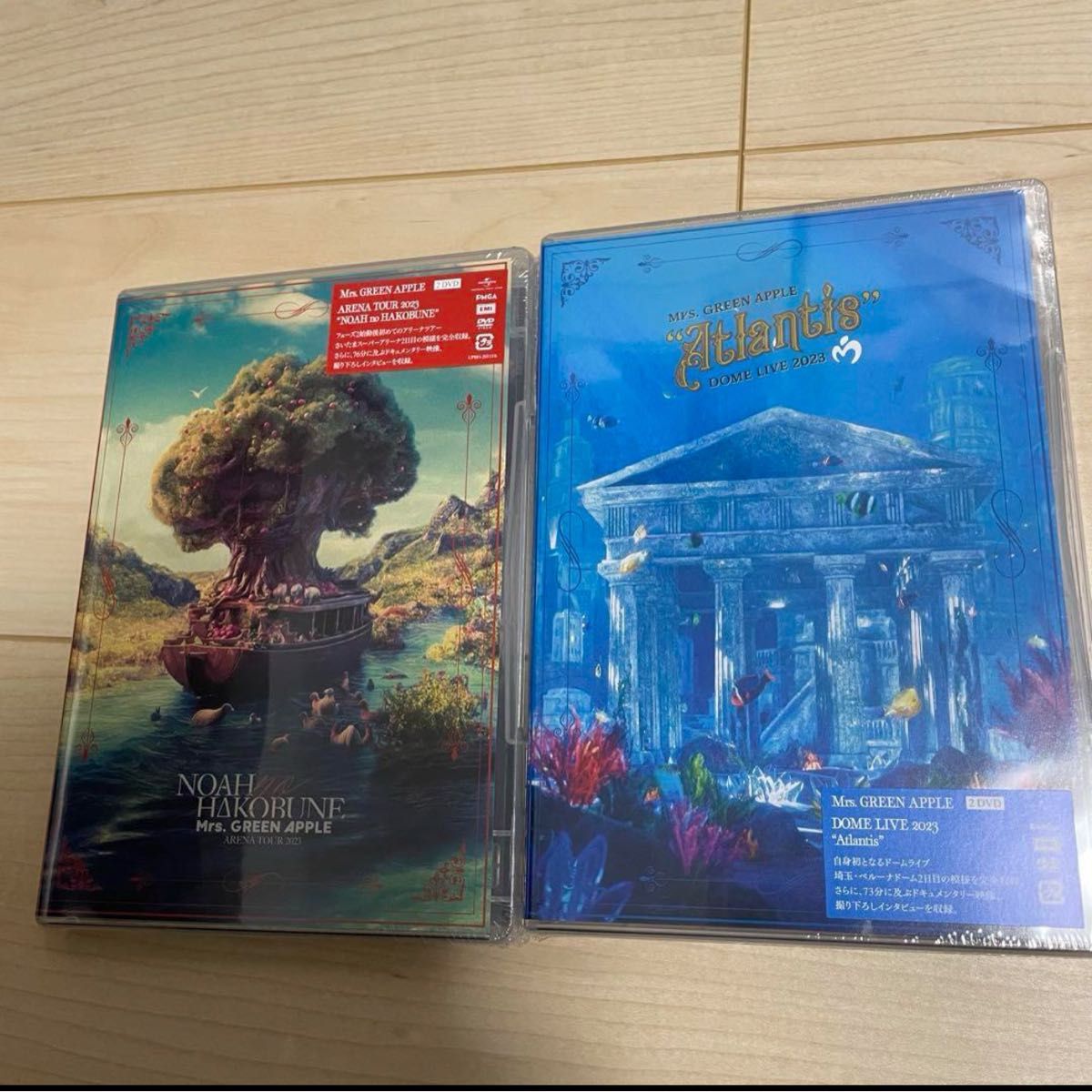 Mrs GREEN APPLE 新品未開封 通常盤 DVD 2作品 ミセス ノアの方舟