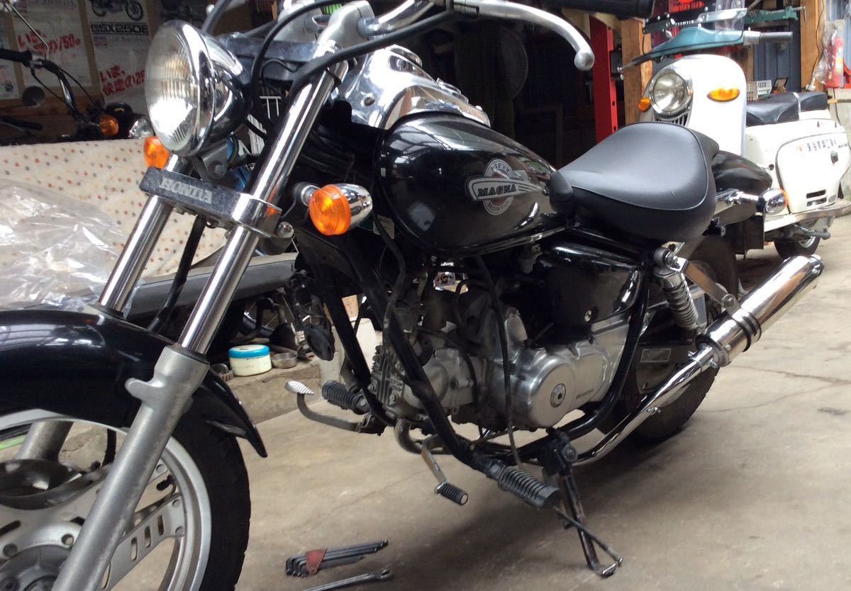 マグナ50 左右二本出しマフラー ダブルマフラー JAZZ 社外マフラー