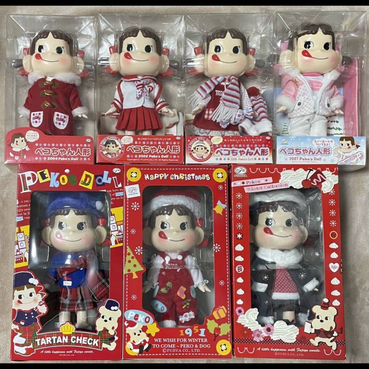 ペコちゃん人形 セブンイレブン 歴代 レア 11体セット｜Yahoo!フリマ