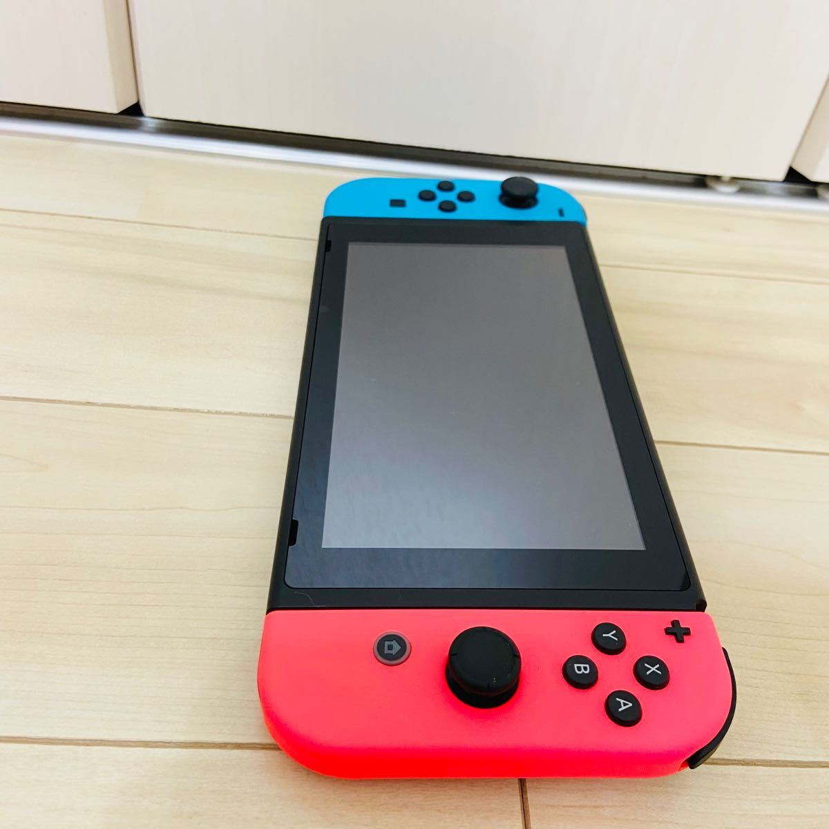 未使用に近い】バッテリー強化版 任天堂 NINTENDO SWITCH 本体 ネオン