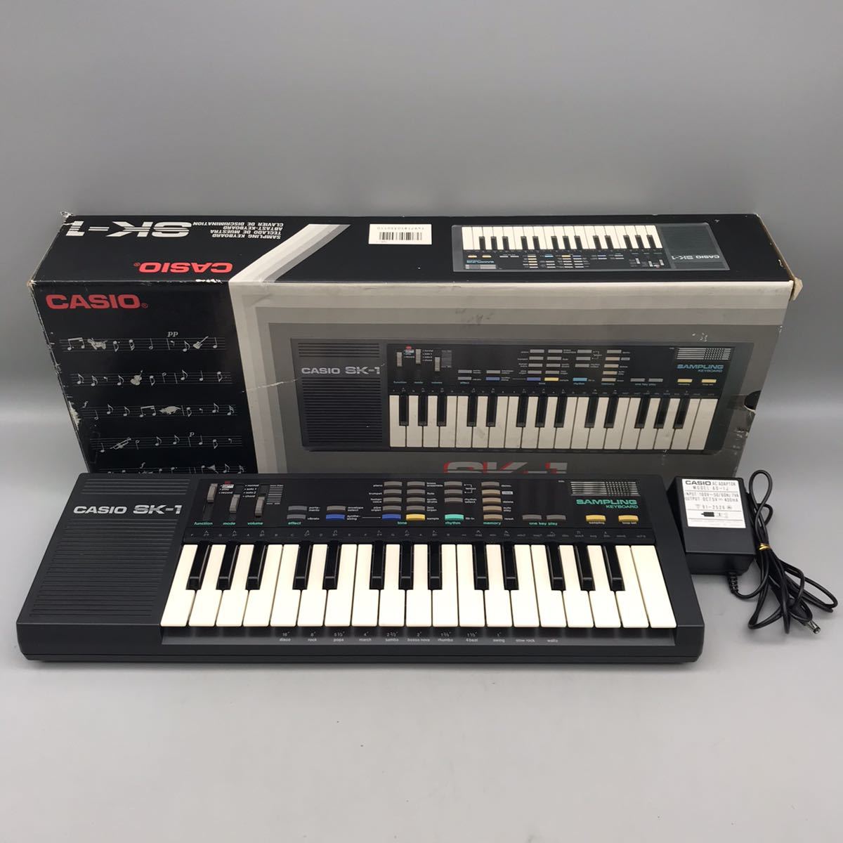 Yahoo!オークション - CASIO カシオ SK-1 サンプリングキーボード 電子