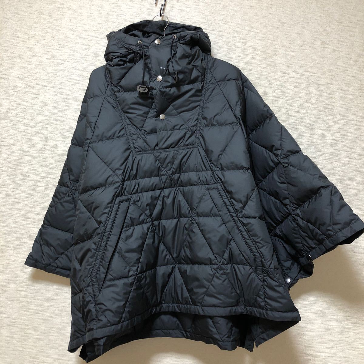 M 男女兼用 ノースフェイス パープルレーベル ND2365N ダウンポンチョ