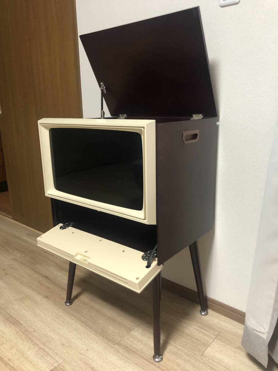 Yahoo!オークション - ドウシシャ VT203-BR 20型 レトロ液晶テレビ