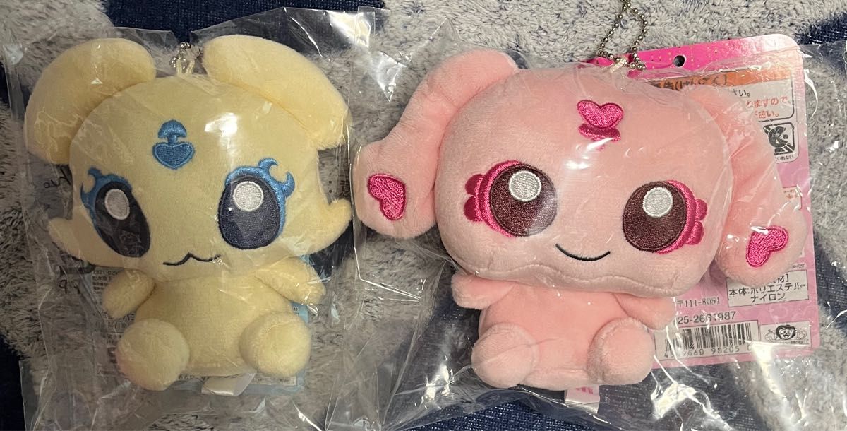 ふたりはプリキュア マスコット ミップル メップル ぬいぐるみ 2点