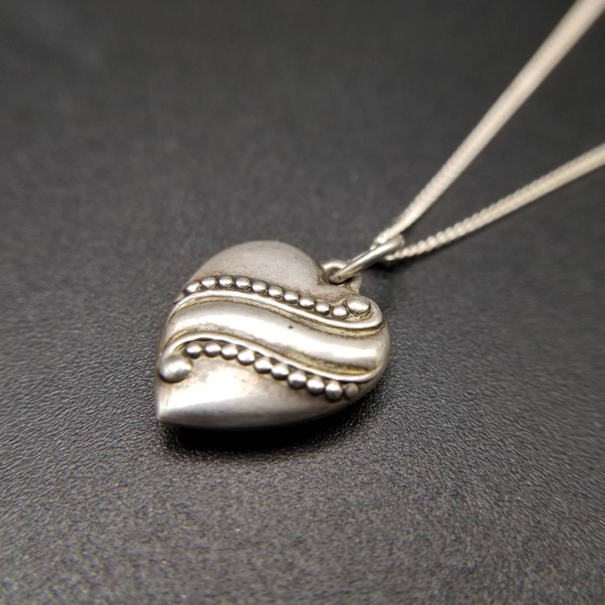 40s スウィートハートジュエリー WW2 シルバー チャーム ハート イーグル