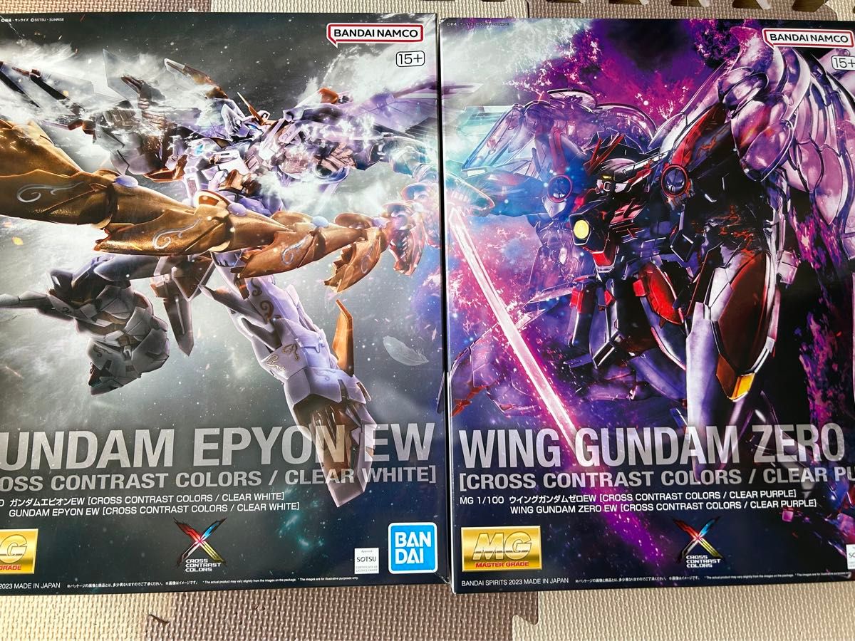 中国限定 MGウイングガンダムゼロEW/MGガンダムエピオンEW［クロス