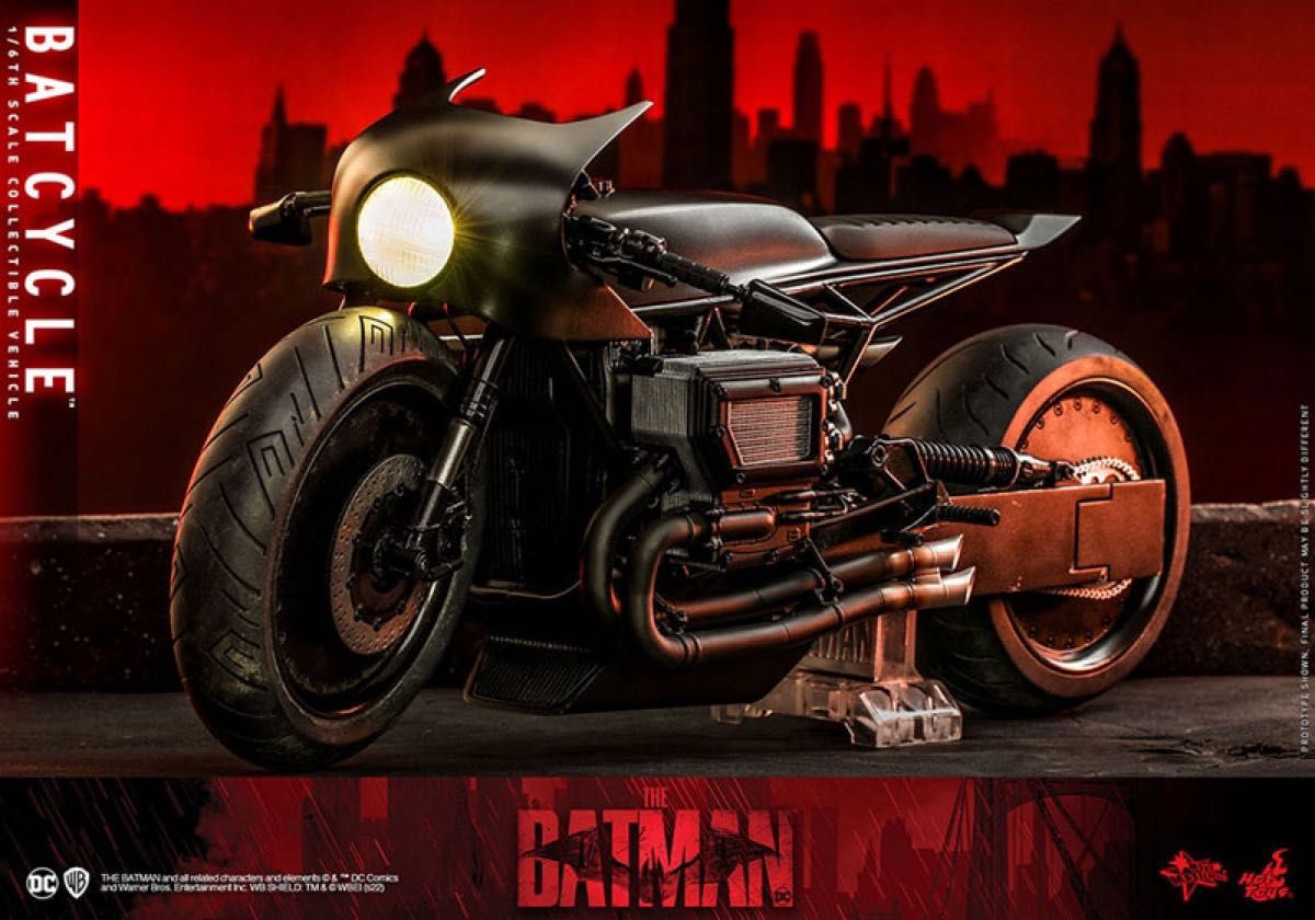 ホットトイズ バットマン バットサイクル 1/6 セット｜Yahoo!フリマ