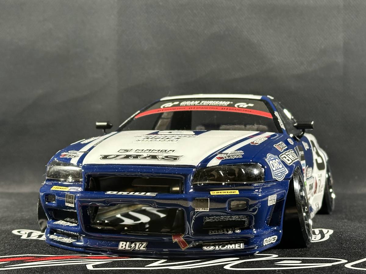 Yahoo!オークション - 新品 パンドラR34 GT-R 野村圭市モデル風