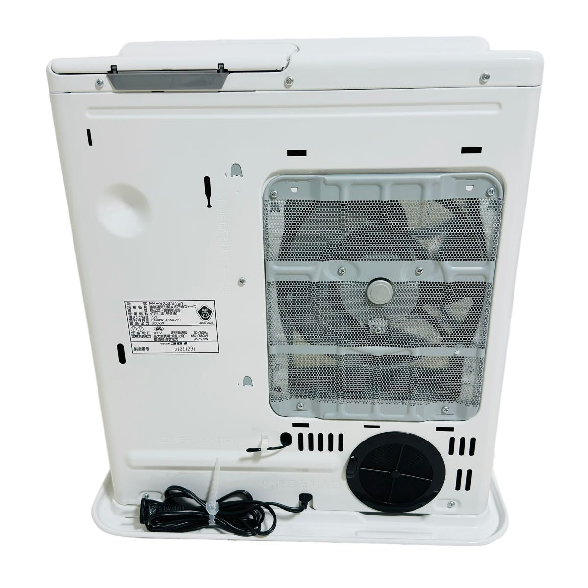 美品】コロナ 石油ファンヒーター FH-VX3621BY-W 2021年製｜Yahoo