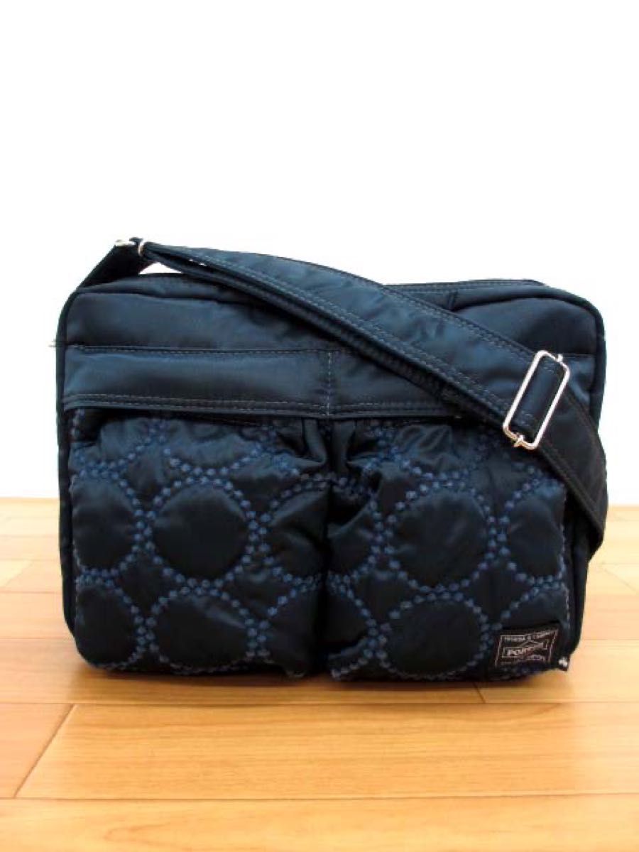 美品 ポーター × ミナペルホネン Tambourine ショルダーバッグ