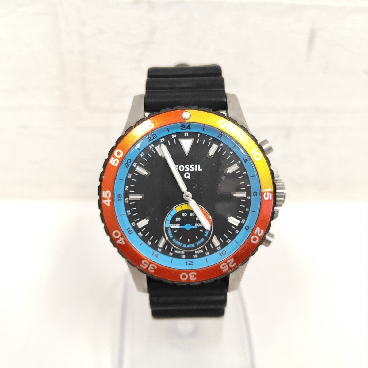 Yahoo!オークション - 9 FOSSIL Q Crewmaster ハイブリッド スマートウ