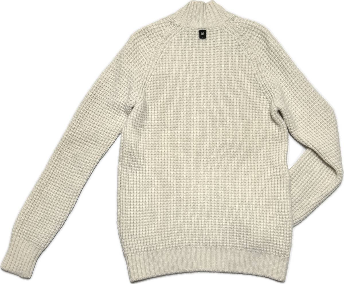 定価3.6万 wjk hard waffle hi-neck knit XL オフホワイト ハード